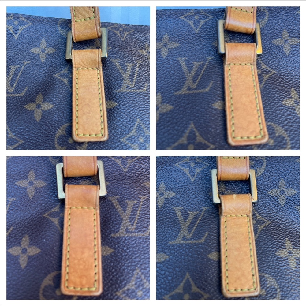 Louis Vuitton Cabas Piano Shoulder Tote Bag LV Monogram Purse Vintage EUC - Picture 8 of 15